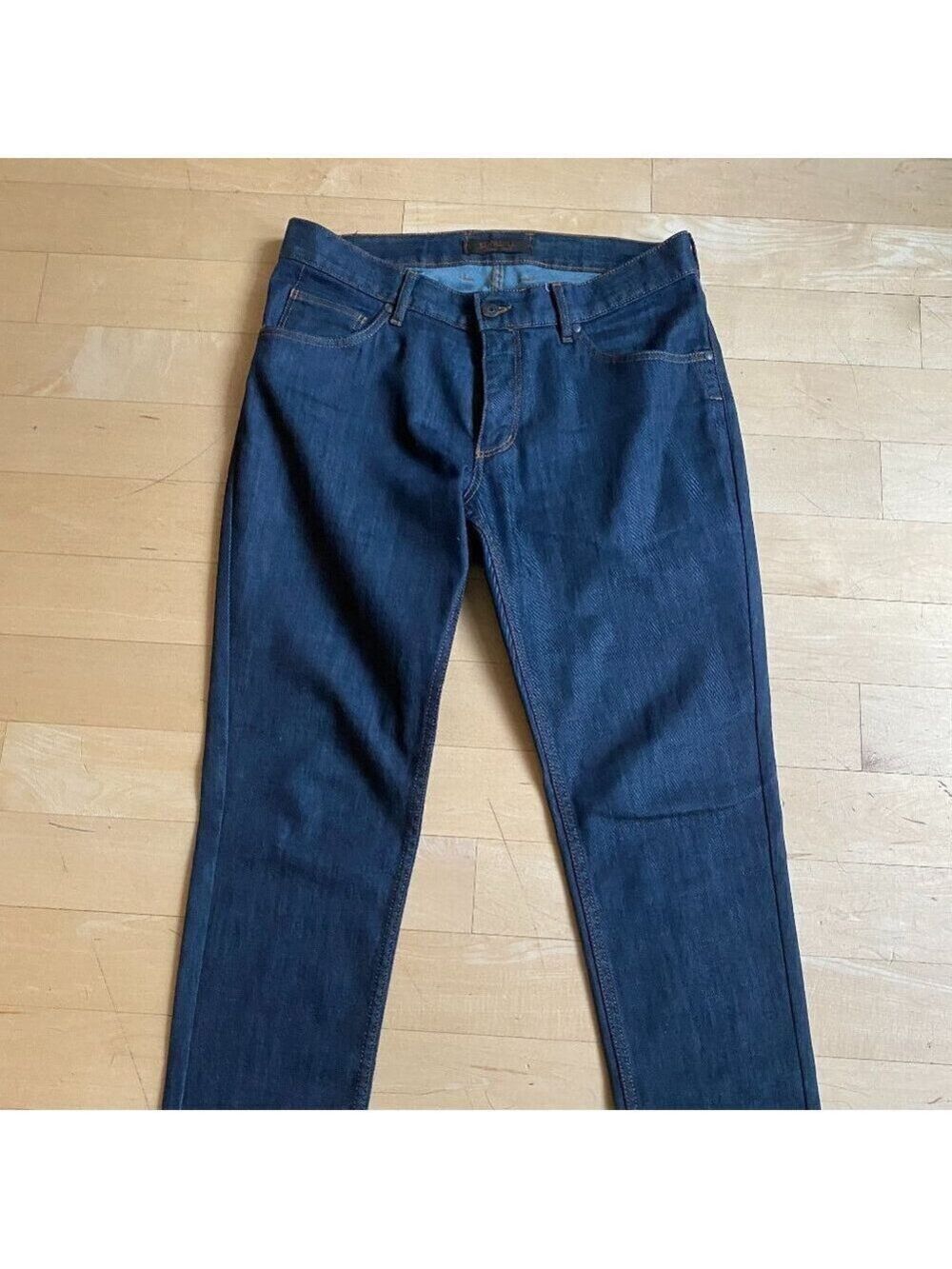 Sunwill mens jeans sz 34US (50 UK) dark denim blue wash straight leg